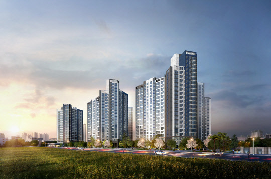 엑소디움 센트럴 동인 투시도. <대우산업개발 제공>